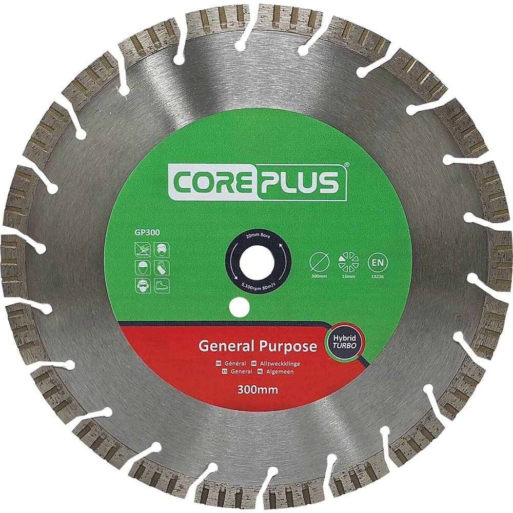 Coreplus CORDBGP300 Gp300 General-Purpose Hybrid Turbo Diamond Blade 300Mm - Image 1