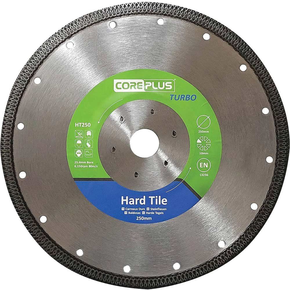 Coreplus CORDBHT250 Ht250 Hard Tile Turbo Diamond Blade 250Mm - Image 1