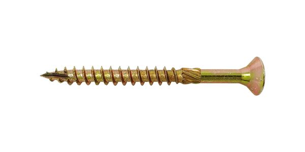Forgefix Spectre Pz Compatible Wood Screw Csk Zyp 5.0 x 50mm - Mega Tub of 1500 - Grey - Thumbnail 2