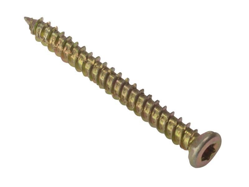 Forgefix MAMCFS152 Concrete Frame Screw Zyp 7.5 X 152Mm Box 100 - Image 1