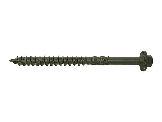 Forgefix Spectre Advanced Timber Fixing Screws Green 6.3 x 225mm - SPETF225G - Ideal for Decking - Grey - Thumbnail 2