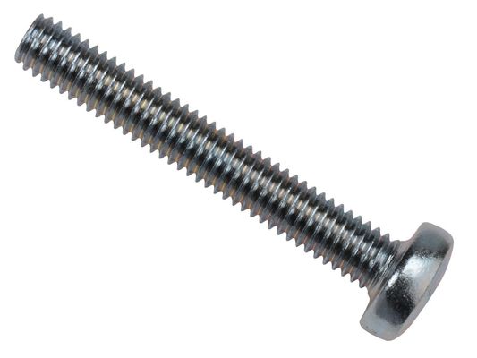 Forgefix Machine Screw Pozi Compatible Pan Head Zp M3 X 12Mm Forgepack 50 - Grey