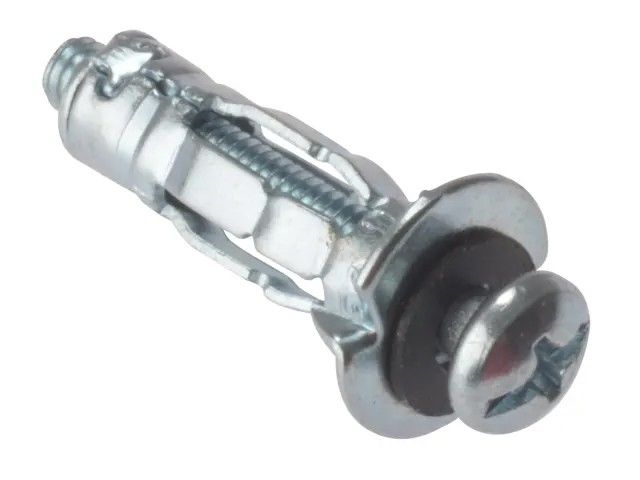 Forgefix 10MCA552 Cavity Wall Anchor Zp M5 X 52Mm Bag 10 - Image 1
