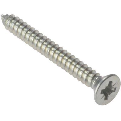 Forgefix STCSK1128ZP Self-Tapping Screw Pozi Compatible Csk Zp 1.1/2In X 8 Box 200 - Thumbnail 2