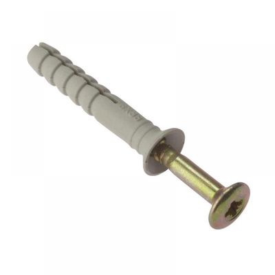 Forgefix 10HF640 Hammer Fixing & Plug M6 X 40Mm Bag 10