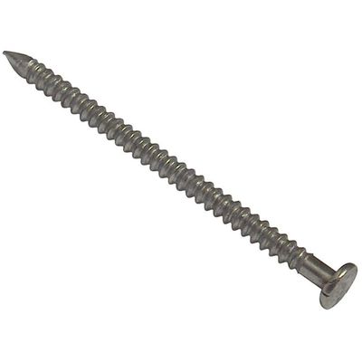 Forgefix 500NLAR50B Annular Ring Shank Nail Bright Finish 50Mm Bag Weight 500G - Thumbnail 2