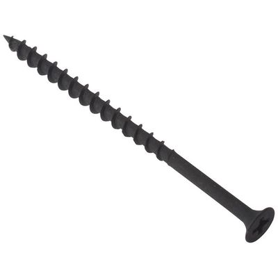 Forgefix DWS55BP Drywall Screw Phillips Bugle Head Sct Black Phosp 3.5 X 55Mm Bulk 500 - Thumbnail 2