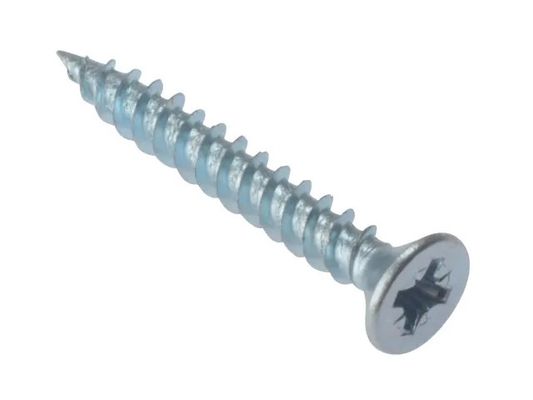 Forgefix CSK16ZP General Purpose Pozi Compatible Screw Csk Tt Zp 1In X 6 Box 200