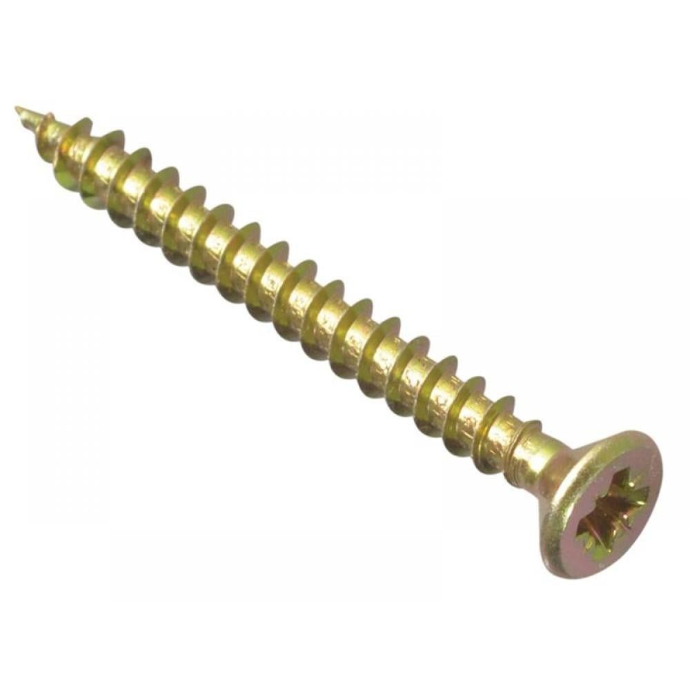 ForgeFix Multi-Purpose Screw 4.0 x 40mm ZYP Qty 200 - Image 1
