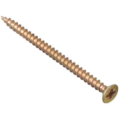 Forgefix MPS475Y Multi-Purpose Pozi Compatible Screw Csk St Zyp 4.0 X 75Mm Box 100 - Thumbnail 2