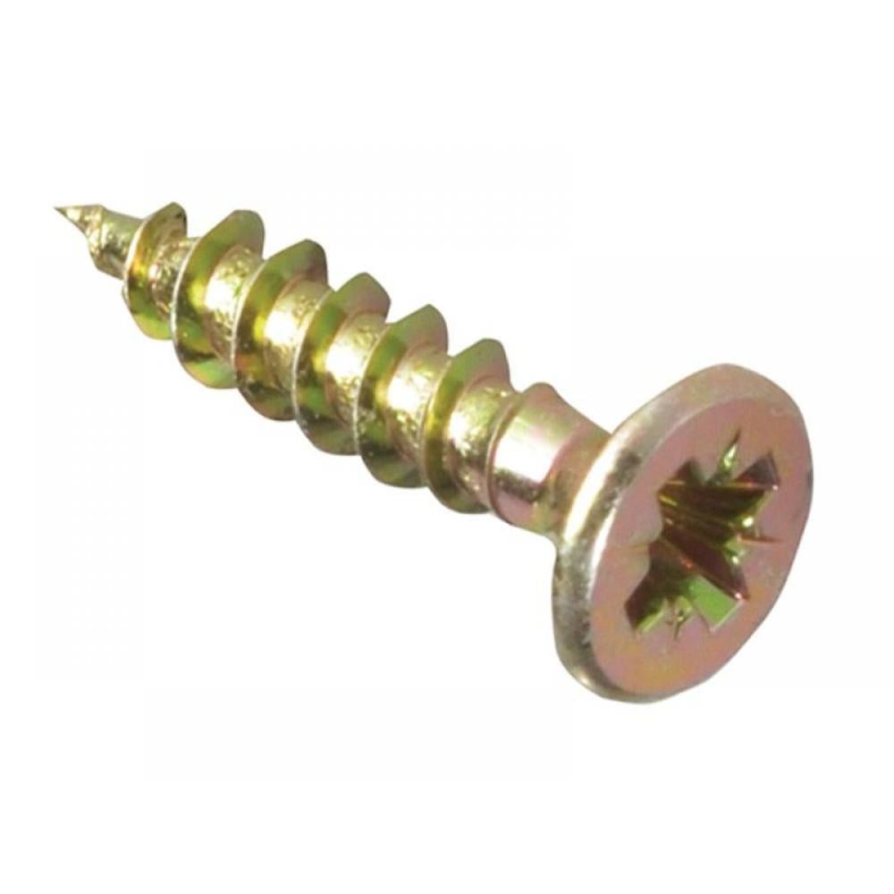 Forgefix MPS4525Y Multi-Purpose Pozi Compatible Screw Csk St Zyp 4.5 X 25Mm Box 200 - Image 1