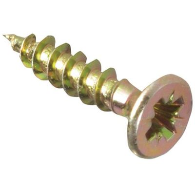 Forgefix MPS4525Y Multi-Purpose Pozi Compatible Screw Csk St Zyp 4.5 X 25Mm Box 200 - Thumbnail 2