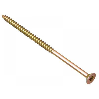 Forgefix MPS5120Y Multi-Purpose Pozi Compatible Screw Csk St Zyp 5.0 X 120Mm Box 100