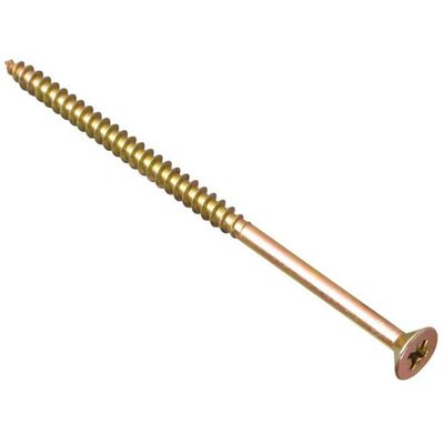 Forgefix MPS5120Y Multi-Purpose Pozi Compatible Screw Csk St Zyp 5.0 X 120Mm Box 100 - Thumbnail 2