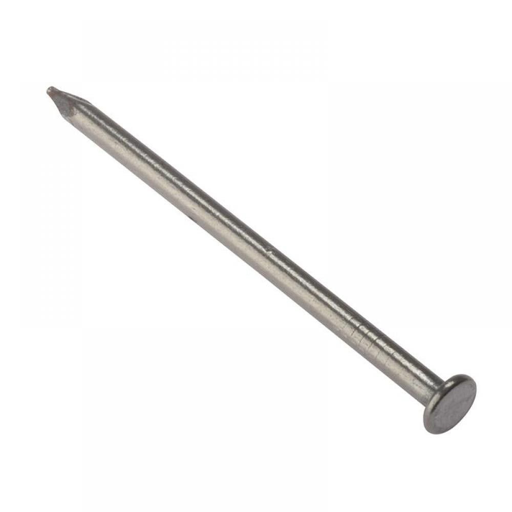 Forgefix 500NLRH25B Round Head Nail Bright Finish 25Mm Bag Of 500G - Image 1