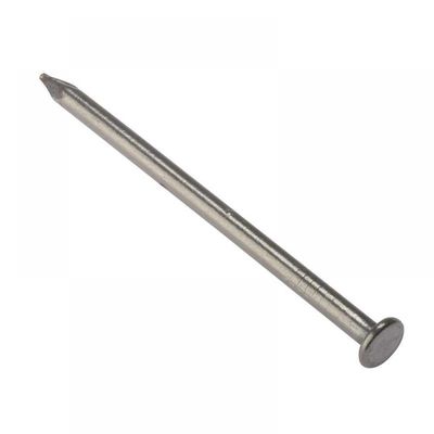 Forgefix 500NLRH25B Round Head Nail Bright Finish 25Mm Bag Of 500G