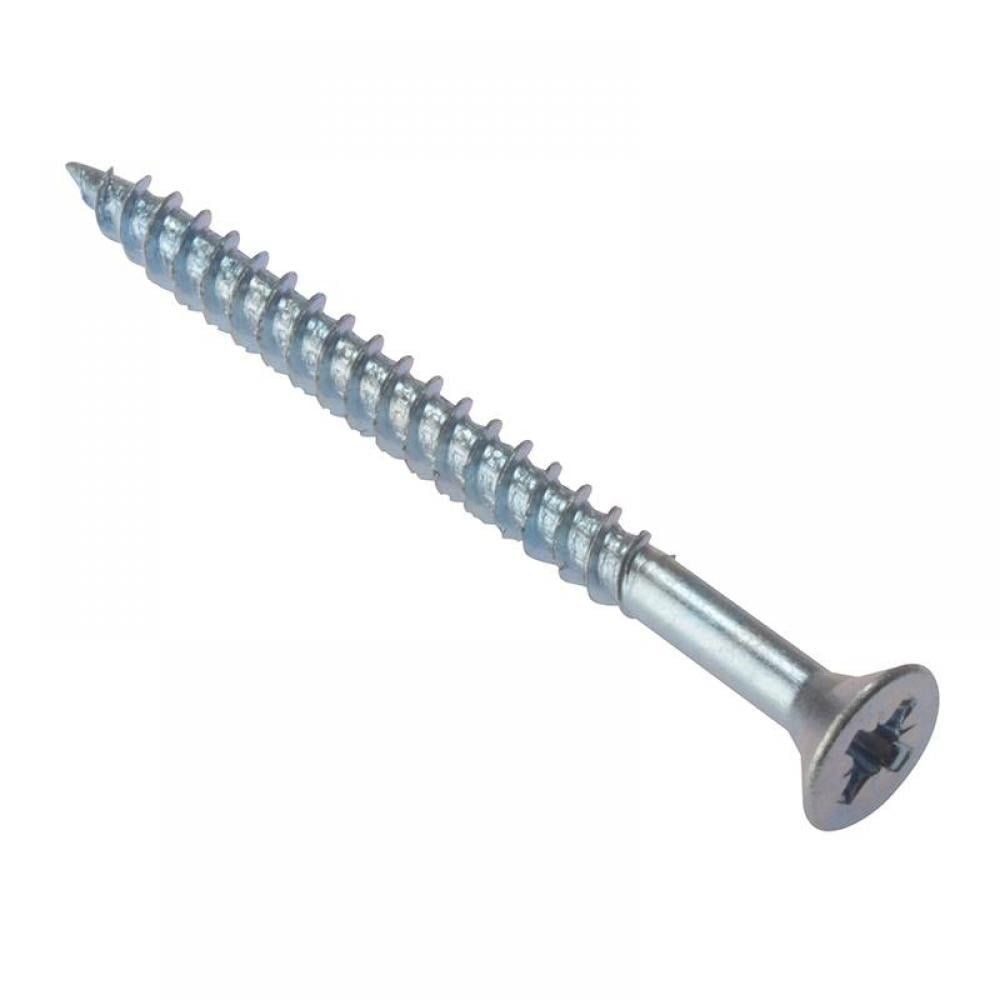 ForgeFix Twin Thread Screws 4x 30mm Zinc Plated Qty 200 - Image 1