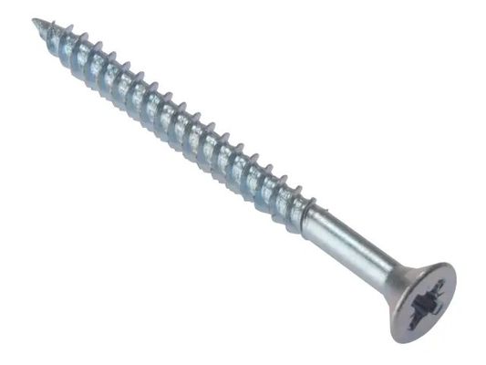 Forgefix CSK1128ZP General Purpose Pozi Compatible Screw Csk Tt Zp 1.1/2In X 8 Box 200