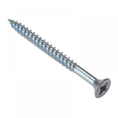 ForgeFix Twin Thread Screws 4 x 50mm Zinc Plated Qty 200
