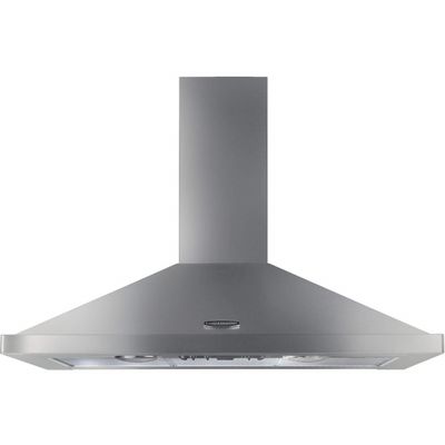 Rangemaster LEIHDC90SC 90cm Chimney Cooker Hood - Stainless Steel