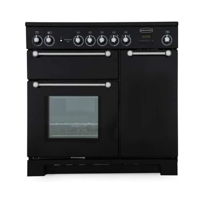 Rangemaster KCH90ECBLC Kitchener 90cm Electric Range Cooker - Black