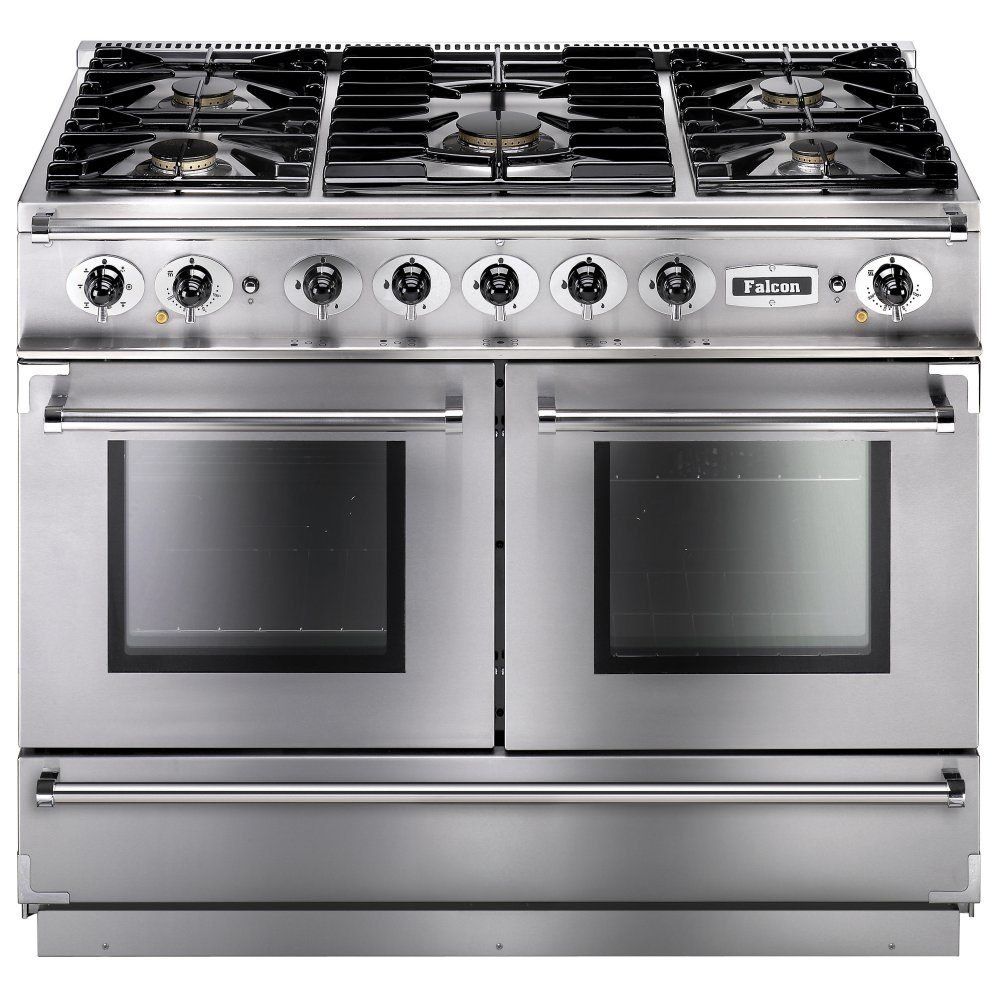 Falcon FCON1092DFSSCM-EU Continental 110cm Dual Fuel Range Cooker - Stainless Steel - Image 1
