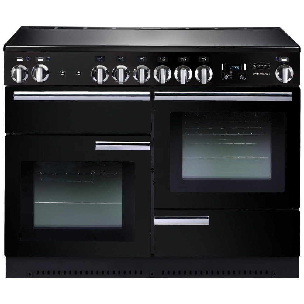 Rangemaster PROP110EIGBC Professional Plus 110cm Electric Induction Range Cooker - Black - Image 1