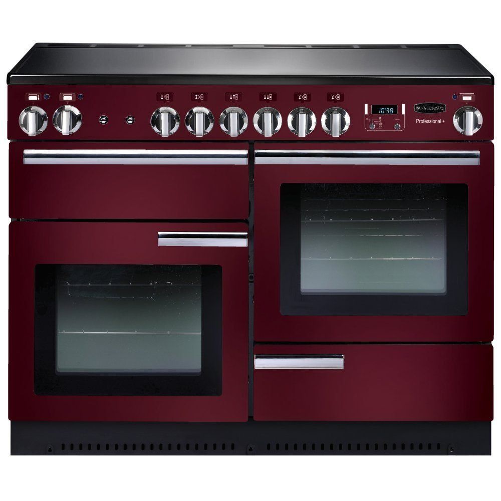 Rangemaster PROP110EICY/C Professional Plus 110cm Induction Range Cooker 91790 - CRANBERRY - Image 1