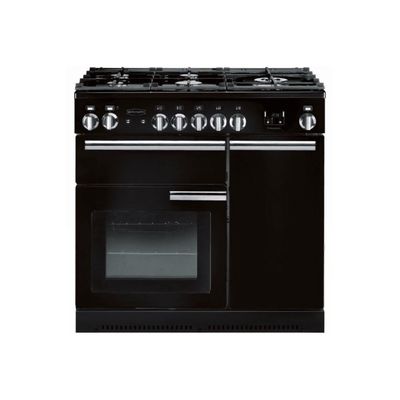 Rangemaster PROP90NGFGB/C Professional Plus 90cm Gas Range Cooker 91930 - BLACK