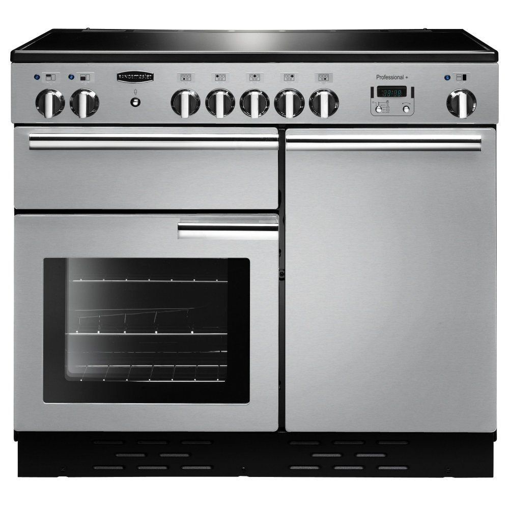 Rangemaster PROP100EISSC Professional Plus 100cm Electric Induction Range Cooker - Stainless Steel - Image 1