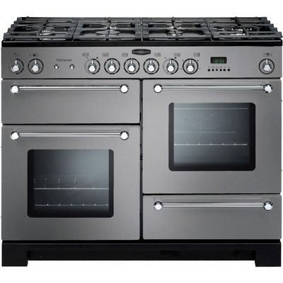 Rangemaster KCH110DFFSS/C Kitchener 110cm Dual Fuel Range Cooker 98830 - STAINLESS STEEL