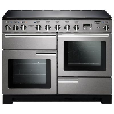 Rangemaster PDL110EISSC Professional Deluxe 110cm Electric Induction Range Cooker - Stainless Steel