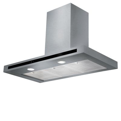 Rangemaster HLTHDS110SS Hi-Lite Flat 110cm Chimney Cooker Hood Stainless Steel