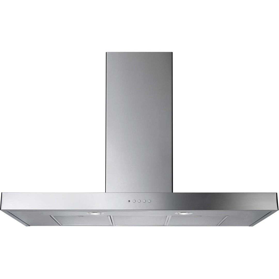 Rangemaster UNBHDS100SS 100cm Slimline Chimney Hood - Stainless Steel - Image 1