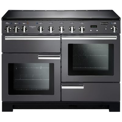 Rangemaster PDL110EISLC Professional Deluxe 110cm Electric Induction Range Cooker - Slate Grey