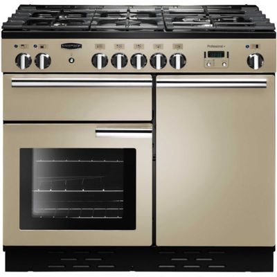 Rangemaster Professional Plus 100cm Gas Range Cooker - Cream