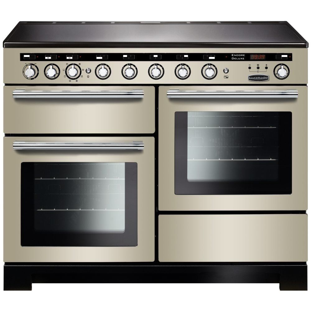 Rangemaster EDL110EIIV/C Encore 110cm Deluxe Induction Range Cooker 117400 - IVORY - Image 1