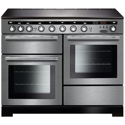 Rangemaster EDL110EISS/C Encore 110cm Deluxe Induction Range Cooker 117410 - STAINLESS STEEL