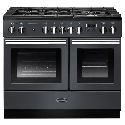 Rangemaster PROPL100FXDFFSLC Professional Plus FX 100cm Dual Fuel Range Cooker - Slate Grey