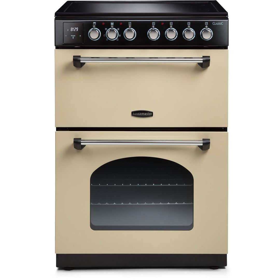 Rangemaster CLA60EICRC Classic 60cm Electric Induction Cooker - Cream - Image 1