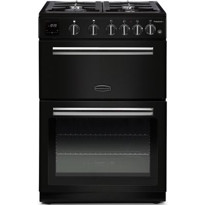 Rangemaster PROPL60NGFBL/C Professional Plus 60cm Freestanding Gas Cooker - BLACK