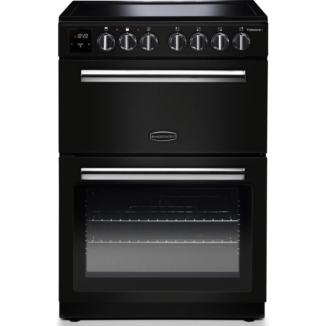 Rangemaster PROPL60EIBL/C Professional Plus 60cm Freestanding Induction Cooker - BLACK - Image 1