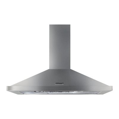 Rangemaster 110cm Chimney Cooker Hood - Stainless Steel & Chrome