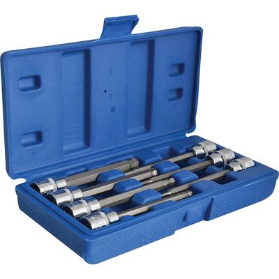 Bluespot 3/8" Drive Extra Long Ball End Hex Socket Bit Set 3/8"