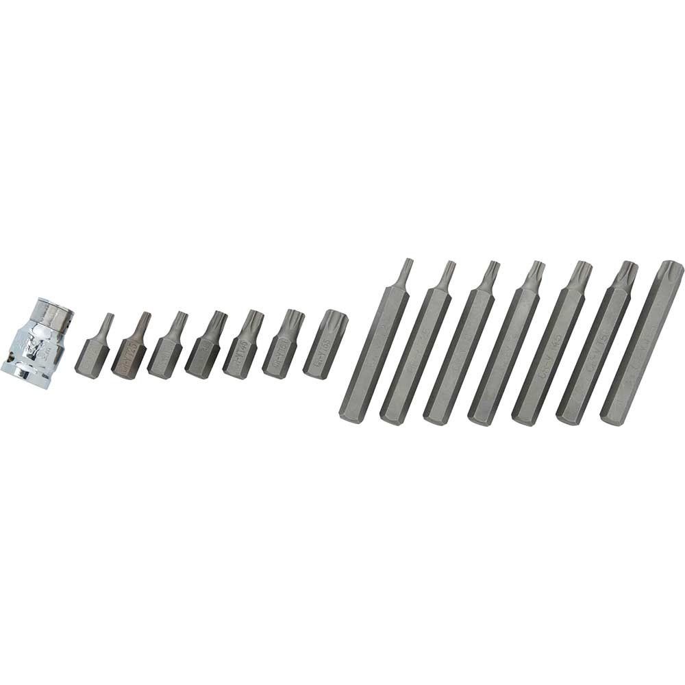 BlueSpot 1/2" Drive Bit Holder and Torx Screwdriver Bit Set 1/2" - Image 1