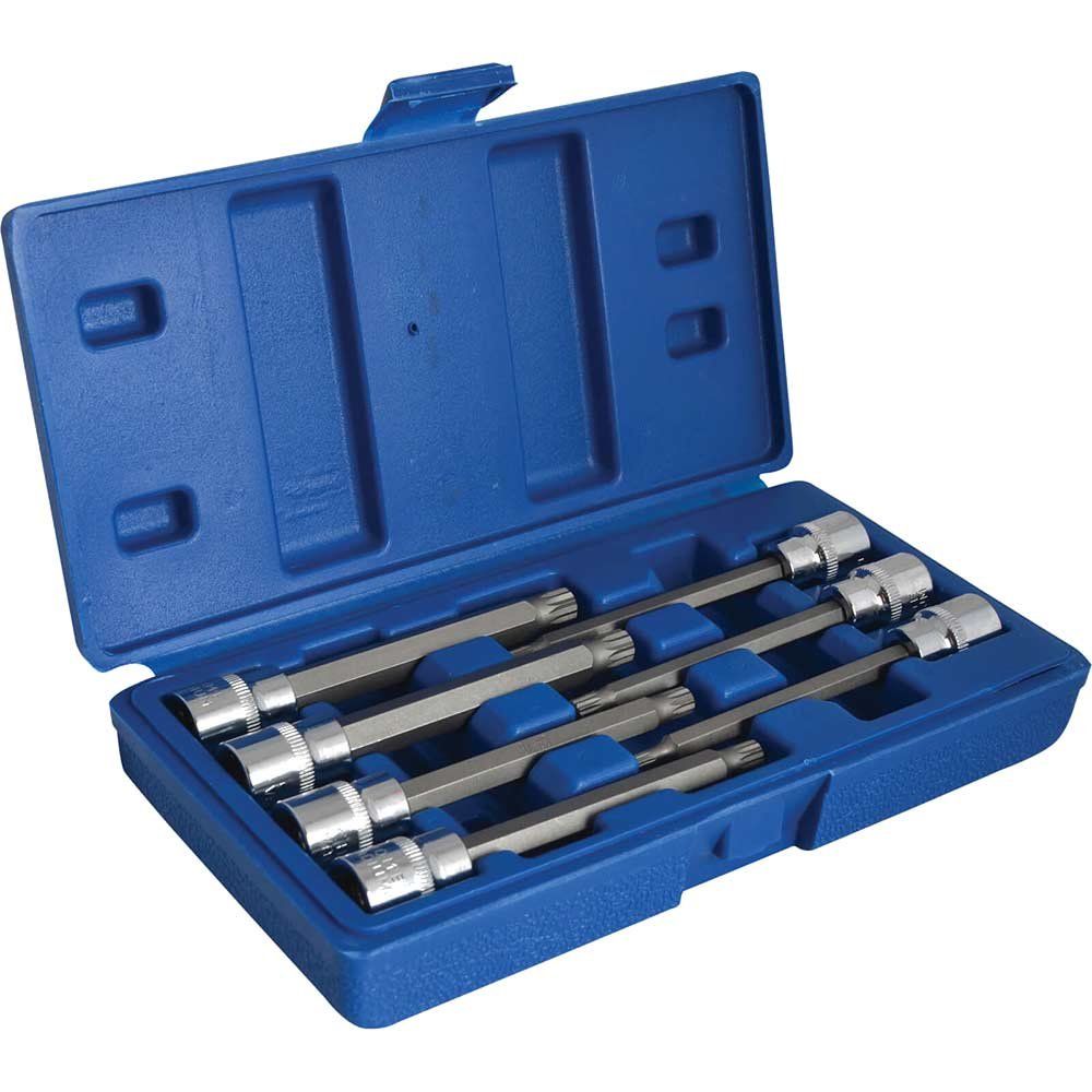 Bluespot 3/8" Drive Extra Long Spline Socket Bit Set 3/8" - Image 1