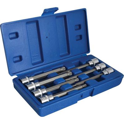 Bluespot 3/8" Drive Extra Long Spline Socket Bit Set 3/8"