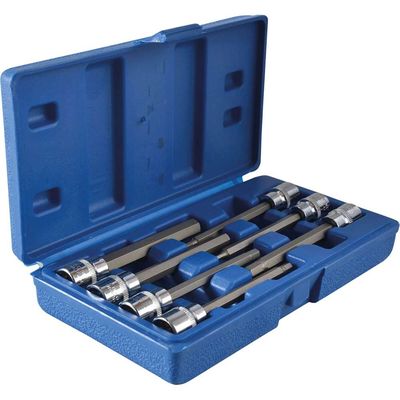 BlueSpot 7 Piece 3/8" Drive Long Hexagon Socket Bit Metric 3/8"