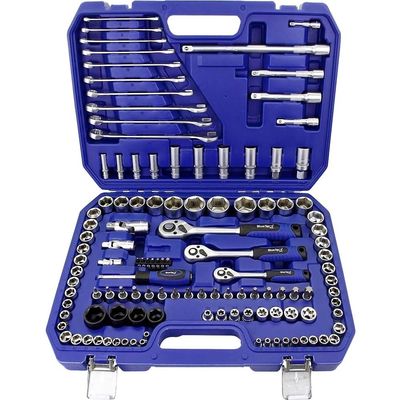 Bluespot 120 Piece Combination Drive Socket and Spanner Set Combination