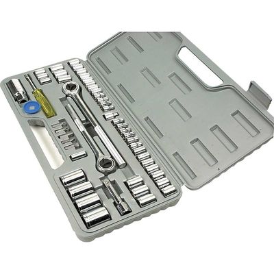 BlueSpot 52 Piece Combination Drive Hex Socket Set Metric and Imperial Combination